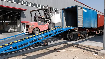 Magnesium sulphate is being shipped